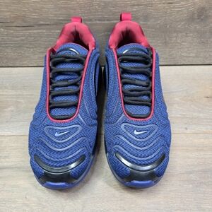 Custom Nike Air Max 720 By You Shoes Blue Black Pink Womens Athletic Shoes